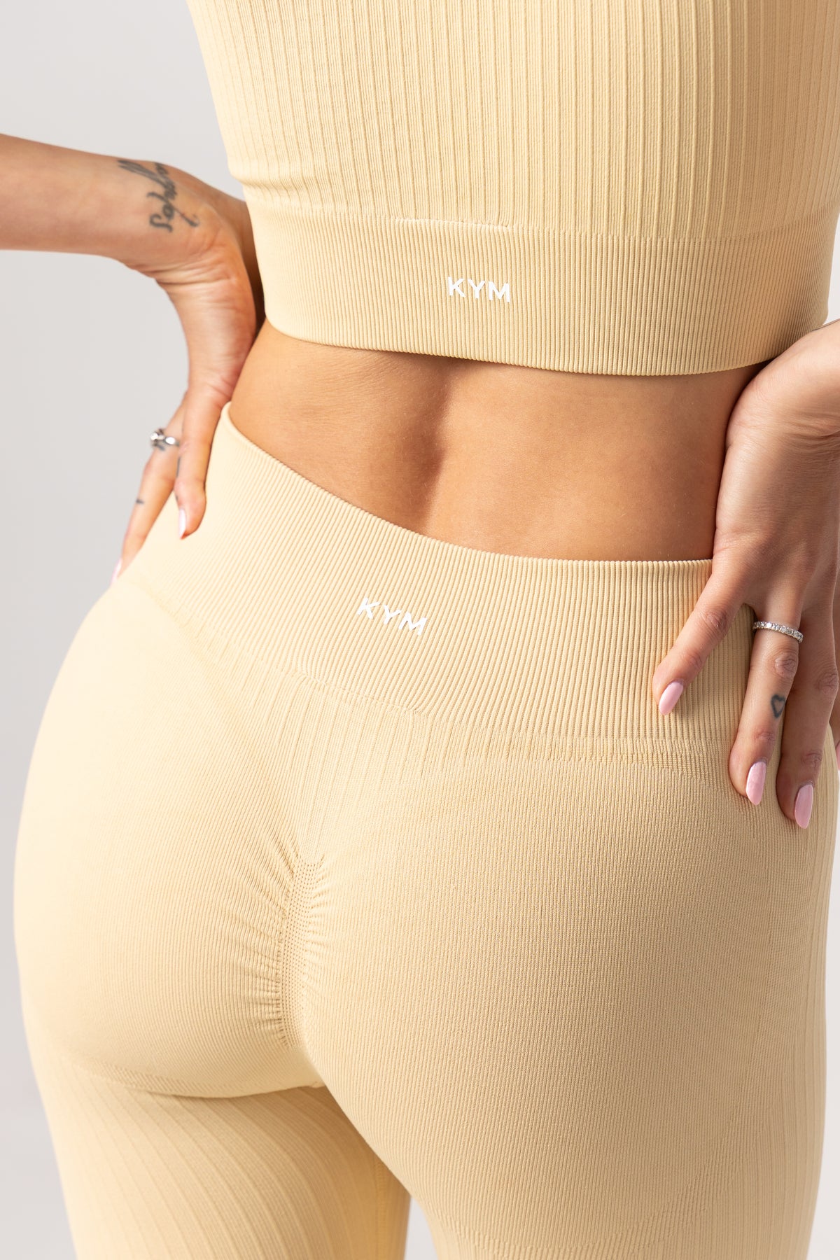 Ribbed High-Waist Legging - SPYB421
