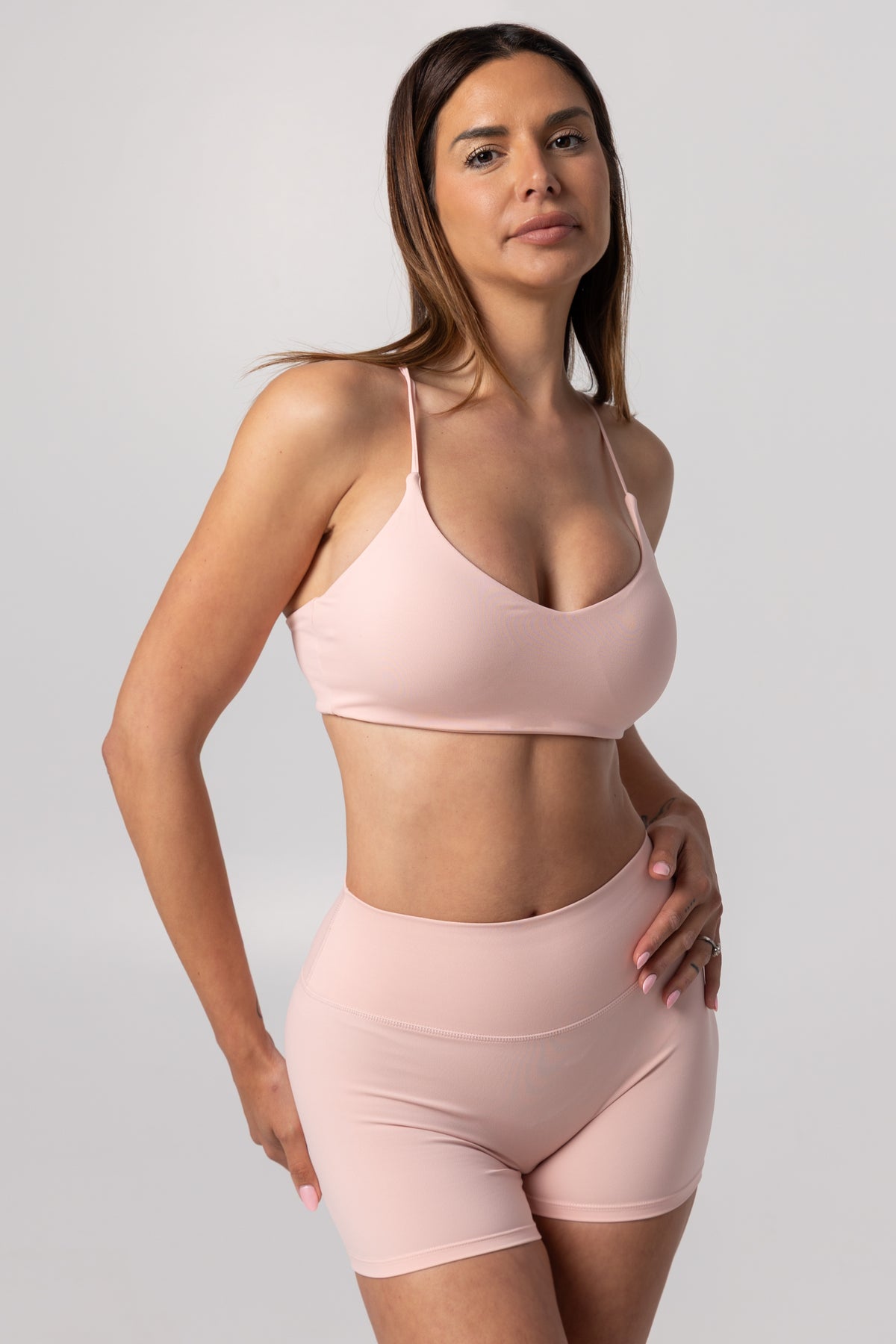 Sports Bra - Blush Pink