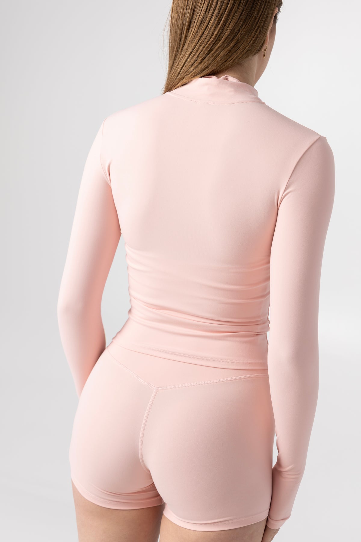 Baby Pink Zip-Up Jacket