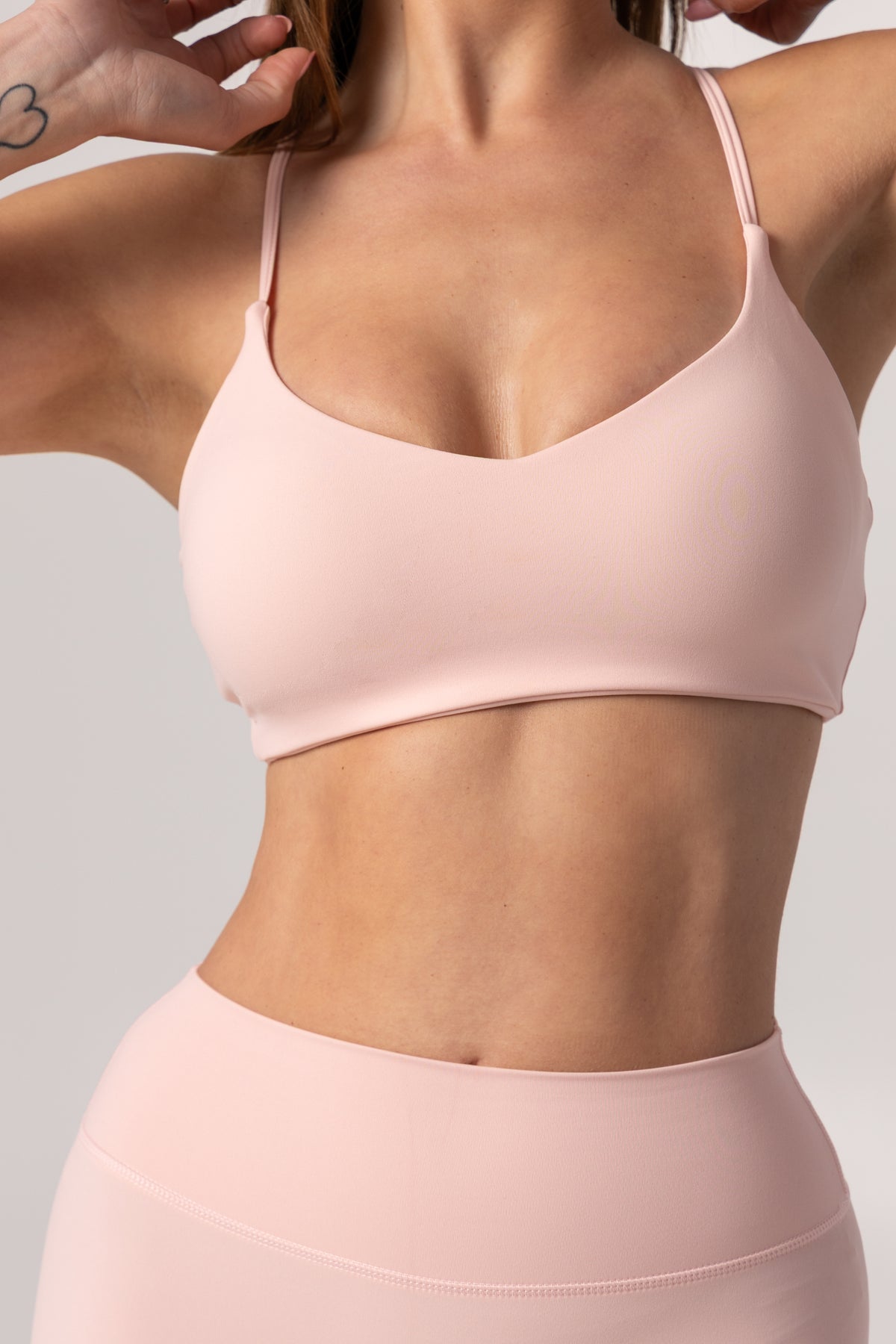 Sports Bra - Blush Pink