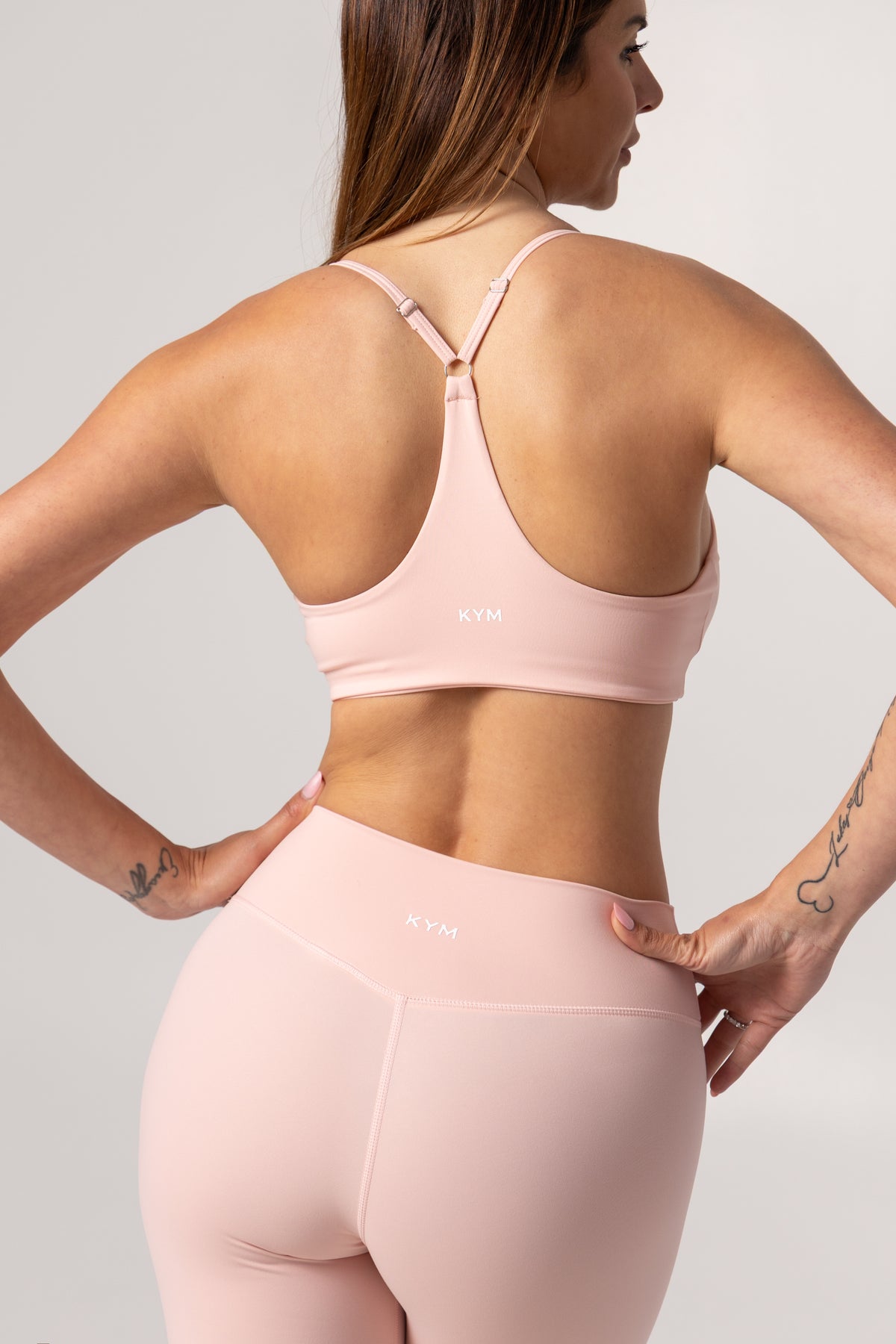 High-Waist Legging - Blush Pink