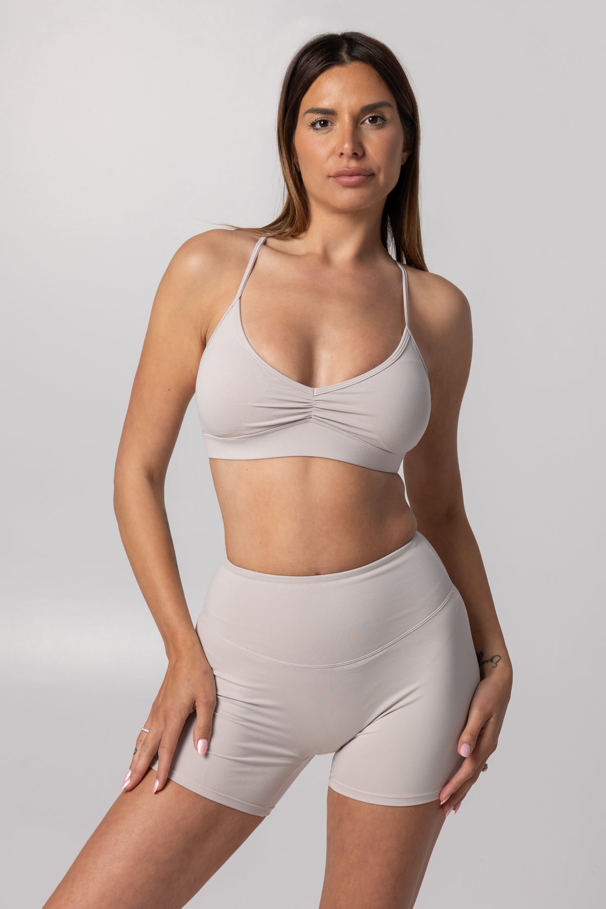 Bike Shorts Beige